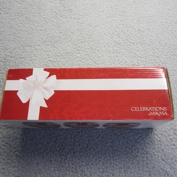 Mikasa Celebrations Candle Holders Set of Three Votives , NWT - Picture 5 of 8